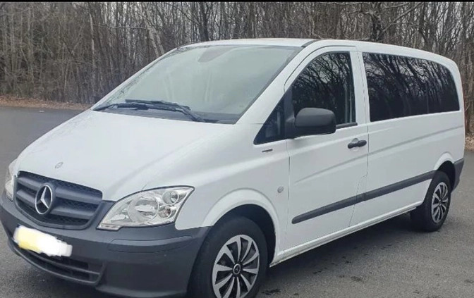 Mercedes-Benz Vito cena 38000 przebieg: 336000, rok produkcji 2012 z Myślenice małe 16